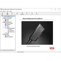<h3>Kvaser Memorator Configuration tool</h3>